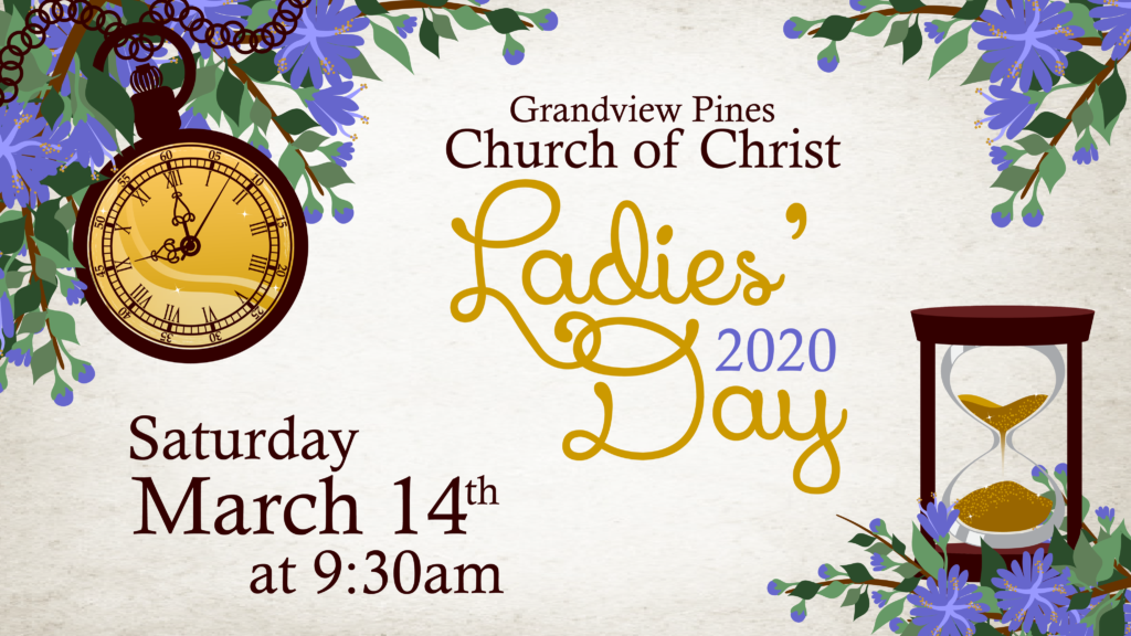Ladies' Day March 14, 2020 at 9:30am